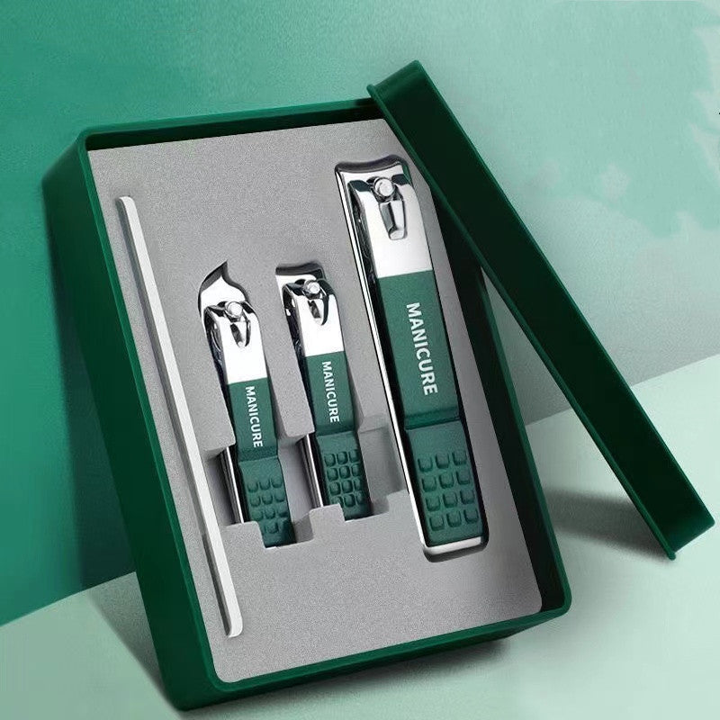 Travel Manicure Kit with Multiple Clippers for Fingernails and Toenails in Compact Case for Home, Travel, Gym | Thomler