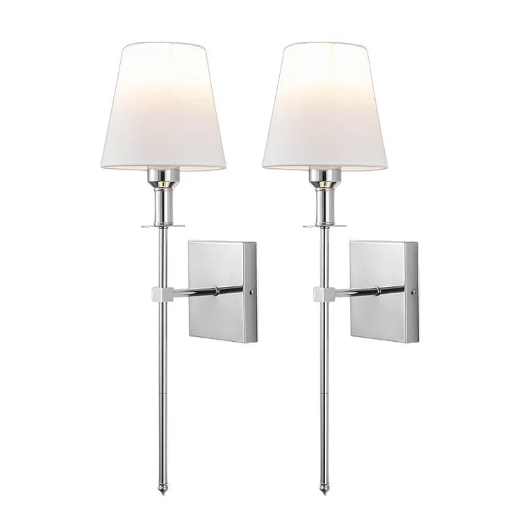 Wall Lamp Wireless Rechargeable 16.0 cm x 58.0 cm Indoor Outdoor Ambient Lighting Set Of 2 Cordless Sconce | Thomler