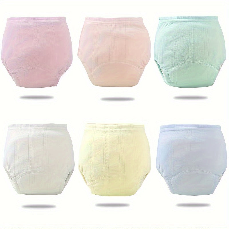 Reusable Potty Training Pants for Toddlers – Leak-Resistant Cotton Underwear with Soft Elastic Waistband for Boys & Girls | Thomler