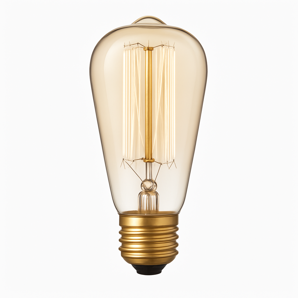 Light Bulb Glass Edison E27 40W Warm White Vintage Pendant Ambient Lighting Decorative Filament Lamp | Thomler