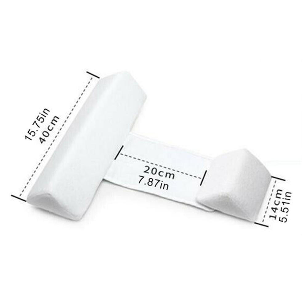 Infant Sleep Positioner Wedge for Safe Back Sleeping | Breathable Foam Body Support Cushion for Newborns | Crib Safety Bolster for Babies | Thomler