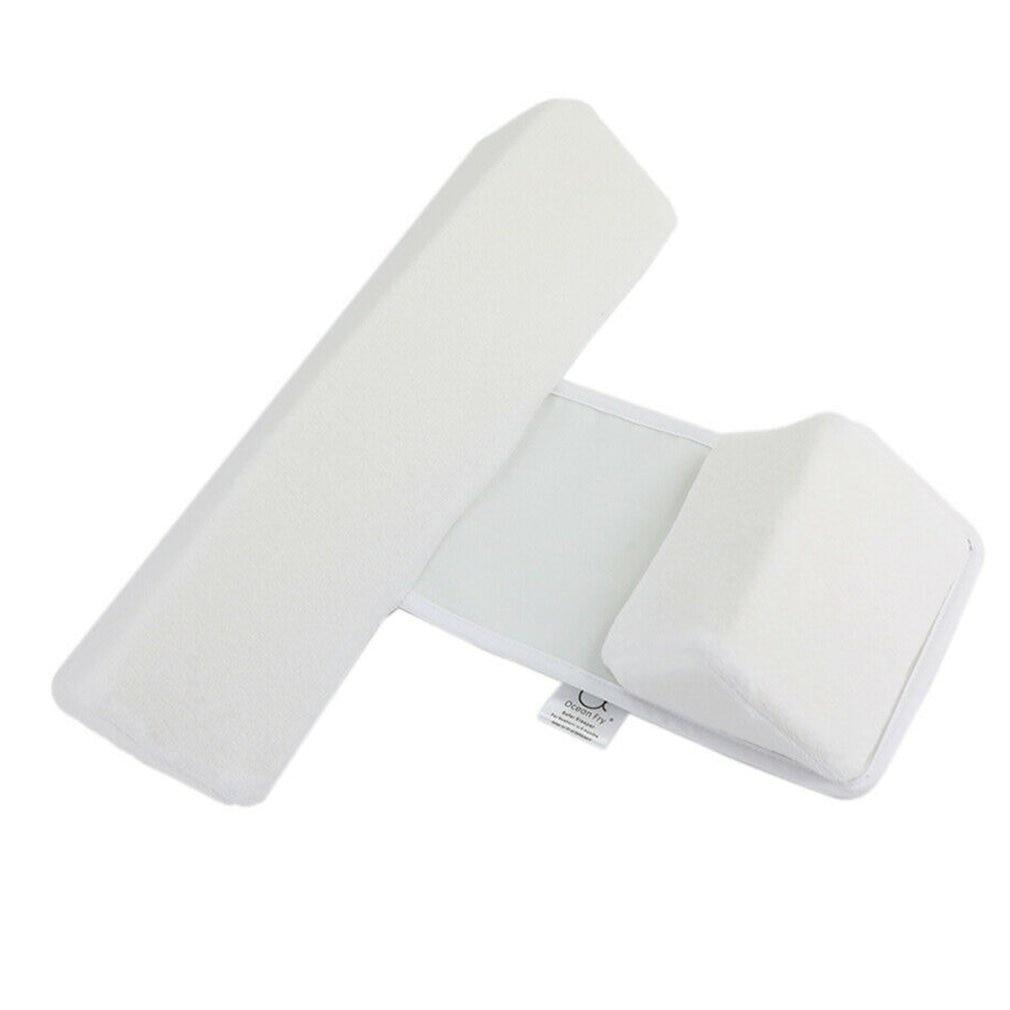 Infant Sleep Positioner Wedge for Safe Back Sleeping | Breathable Foam Body Support Cushion for Newborns | Crib Safety Bolster for Babies | Thomler