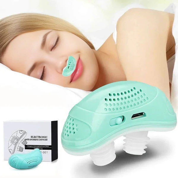 Compact Sleep Apnea Relief Device – Maskless Airway Support for Travel & Home Use | Portable Breathing Aid for Snoring & Sleep Quality | Thomler