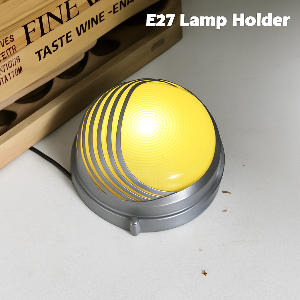 Wall Lamp Aluminium Frosted Glass E27 12W Silver Outdoor Garden Facade Waterproof Industrial Lighting | Thomler