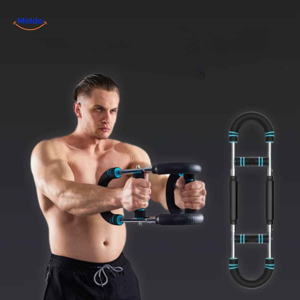 Adjustable Resistance Arm Trainer – 3-Position Home Fitness Equipment for Upper Body Strength & Toning | Thomler