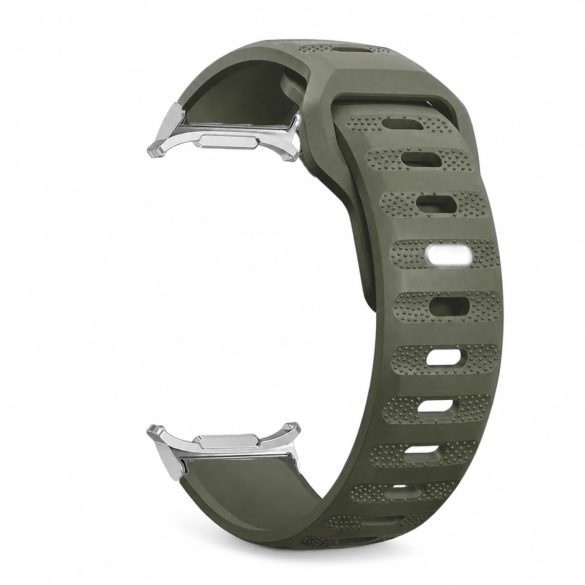 Flexible Silicone Sport Watch Band for Samsung Galaxy Watches – Vented Athletic Design with 13 Colors for 40mm 44mm 46mm 47mm | Thomler