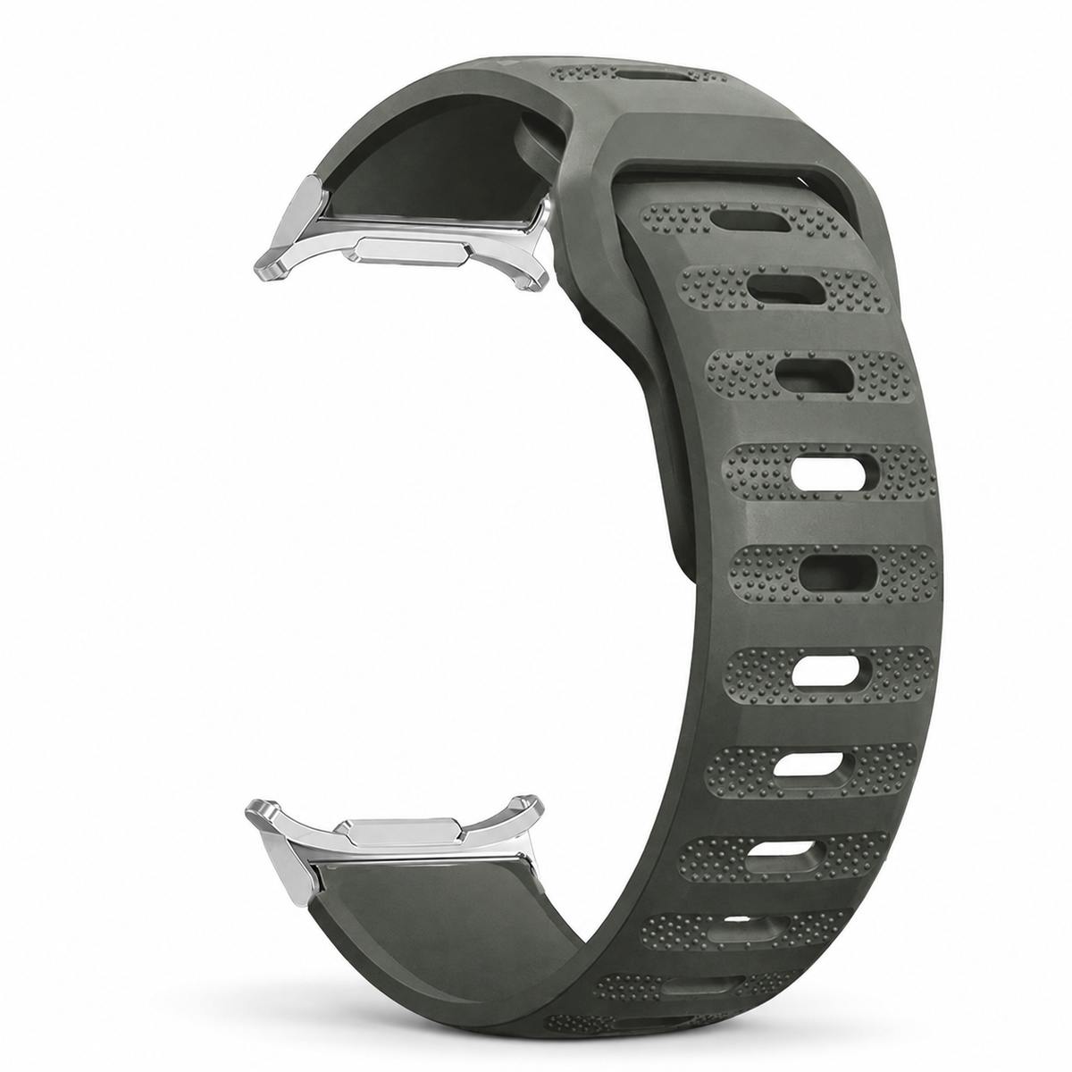 Flexible Silicone Sport Watch Band for Samsung Galaxy Watches – Vented Athletic Design with 13 Colors for 40mm 44mm 46mm 47mm | Thomler