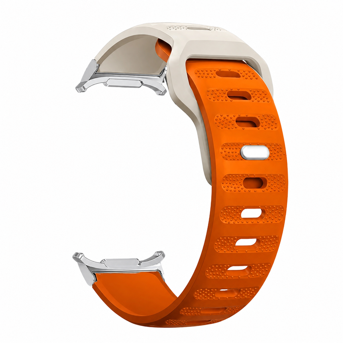 Flexible Silicone Sport Watch Band for Samsung Galaxy Watches – Vented Athletic Design with 13 Colors for 40mm 44mm 46mm 47mm | Thomler