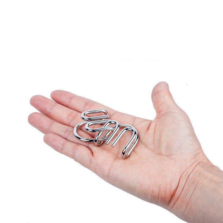 Brain Teaser Wire Puzzles Collection – Interlocking Metal Challenge Games for Adults & Kids – Logic Problem Solving Toy Set – Perfect for IQ | Thomler
