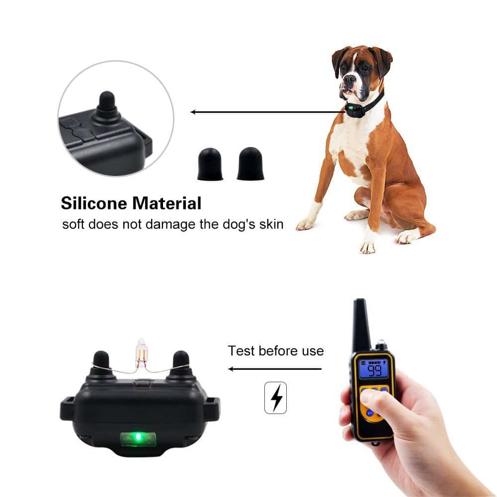 Remote Dog Training System with Adjustable Vibration & Tone – 2600 ft Wireless Range for Obedience & Behavior Correction | Thomler