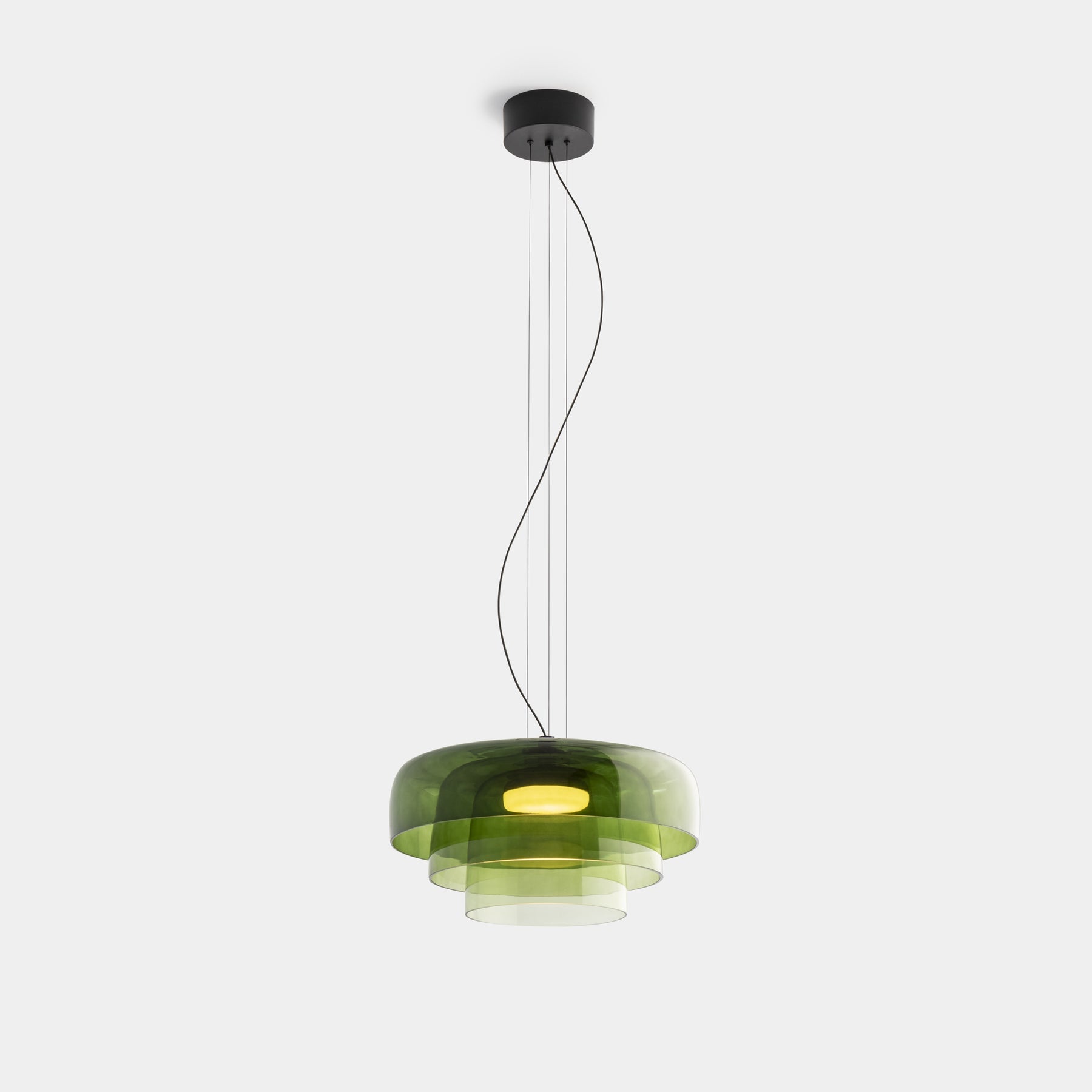 Pendant Light Glass 42.0 cm Orange Dining Room Kitchen Island Nordic Hanging Ceiling Lamp Warm LED Adjustable Cable | Thomler