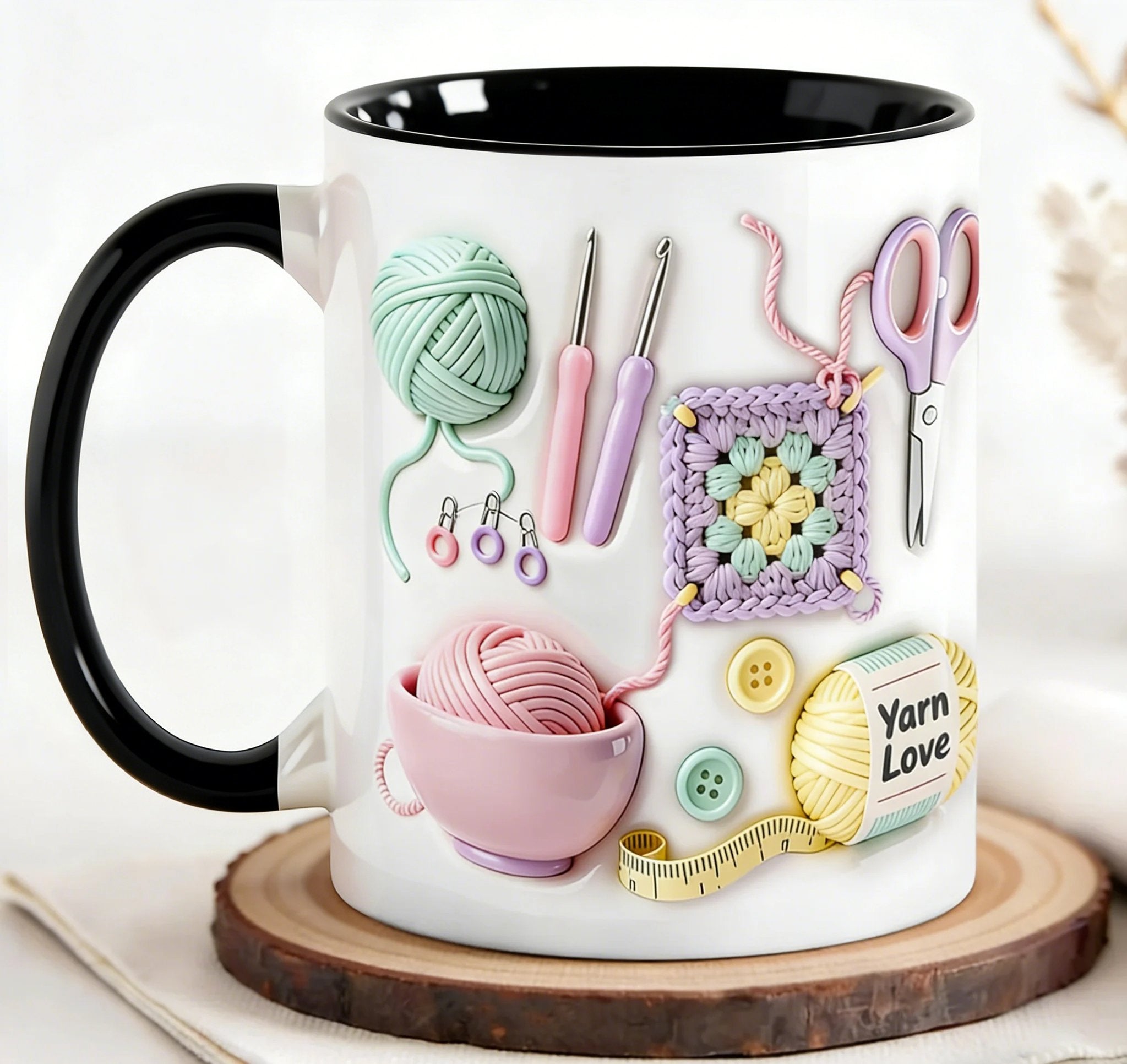 StitchMuse — Kreative Keramik Tasse | 1+1 GRATIS