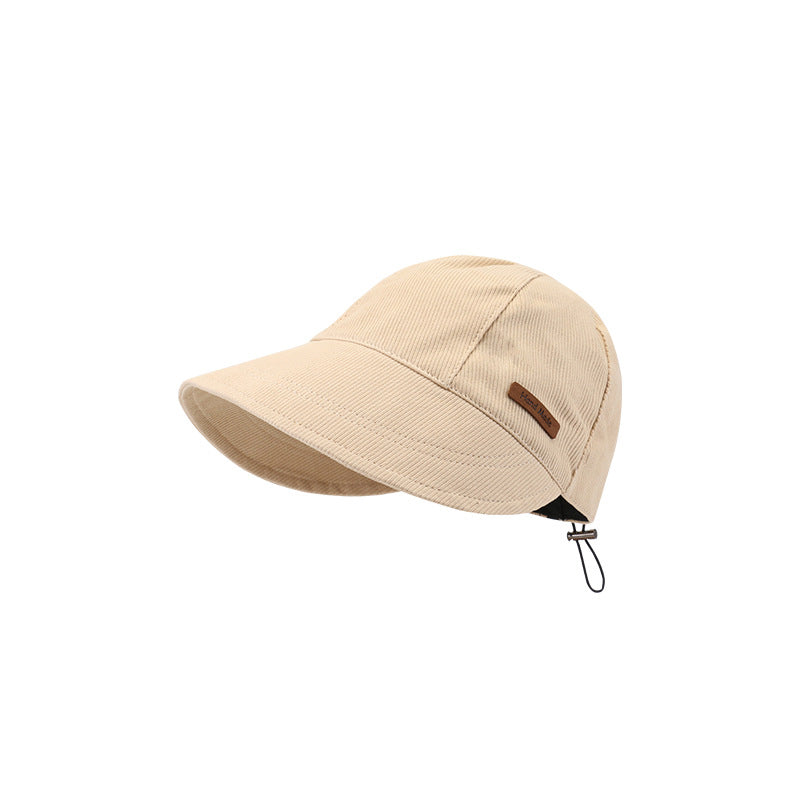 Women's Wide Brim Sun Hat – Foldable UV Protection with Adjustable Drawstring for Beach, Travel & Outdoor | Thomler