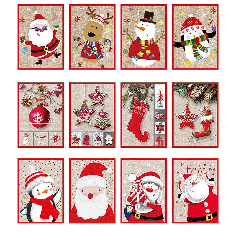 Musical Holiday Greeting Card Assortment – 12 Designs with Built-In Melodies for Festive Season | Thomler