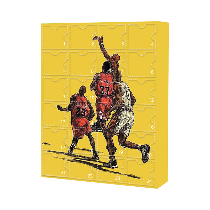 Basketball Holiday Countdown Calendar – 24-Day NBA Fan Gift Box for December | Thomler