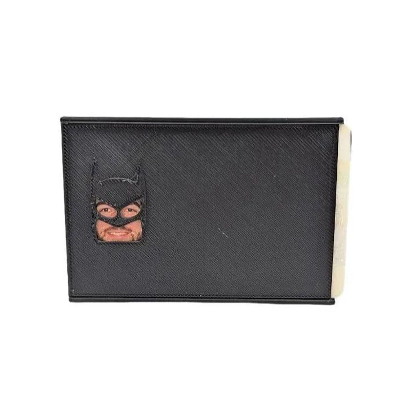 Superhero Mask ID Card Holder Cover for Driver License Credit Card Novelty Accessory for Work Office Social Events Conversation Starter Gift | Thomler