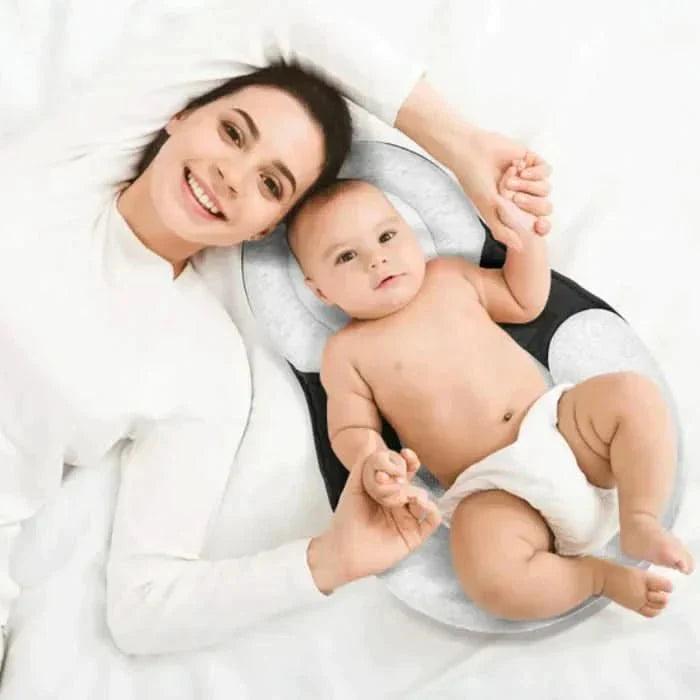 Infant Head-Shaping Sleep Pillow – Pediatrician-Backed Ergonomic Baby Support for Crib & Bassinet | Thomler