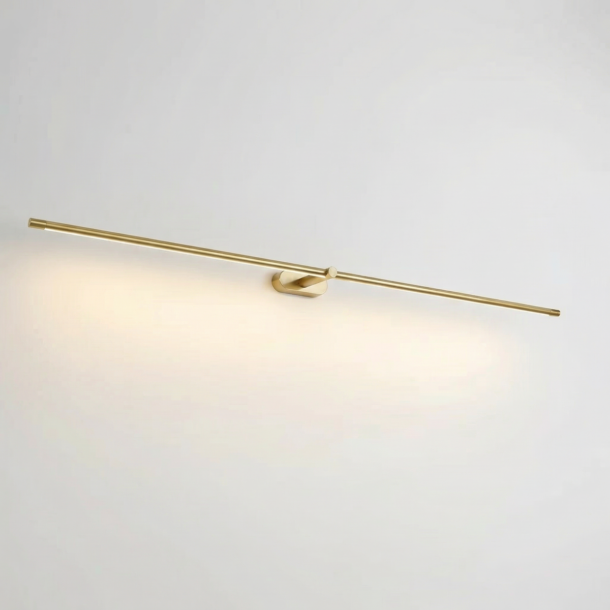 LED Vanity Light Bar for Bathroom Mirror – Minimalist Metal Wall Sconce with Warm White Lighting | Thomler