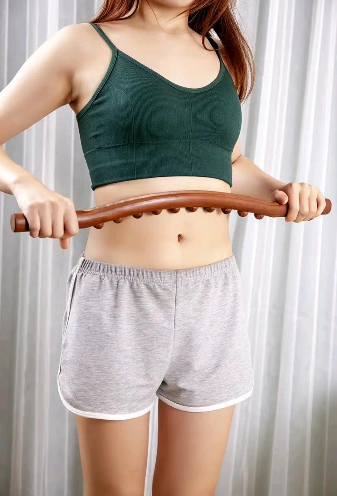 Handheld Muscle Relief Tool for Neck, Shoulders & Back Tension | Deep Tissue Scraping Massager for Home & Gym Use | Ergonomic Self-Care Tool | Thomler