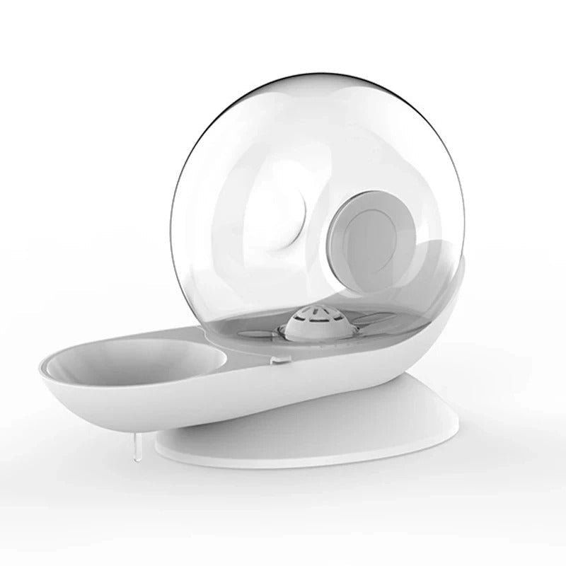 Circulating Pet Water Bowl with Stainless Steel Basin – 95 fl oz Fountain for Dogs & Cats | Thomler