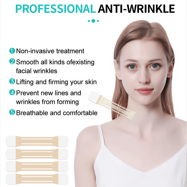 Instant Neck Lift Tape – Smooth & Firm Skin in Seconds for Women | Thomler