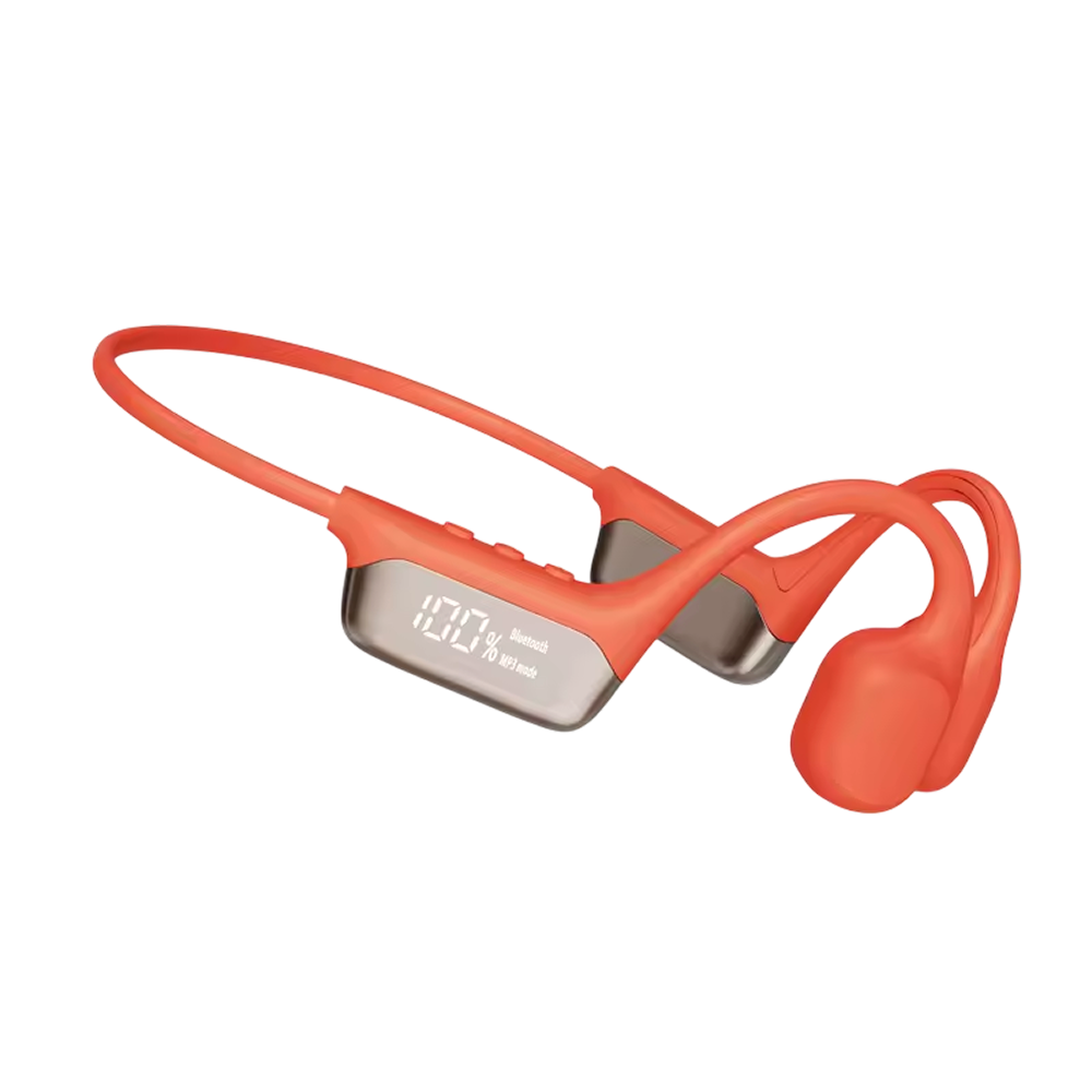 Waterproof Bone Conduction Swimming Headphones 32GB Storage IPX8 Rated for Pool Diving Ocean Sports Bluetooth 5.4 Open-Ear Audio | Thomler