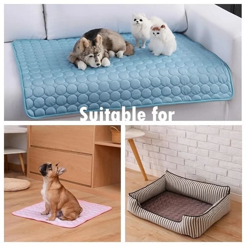 Breathable Summer Comfort Mat for Dogs & Cats – Cool-Touch Surface, Quilted Design for Indoor Use | Thomler