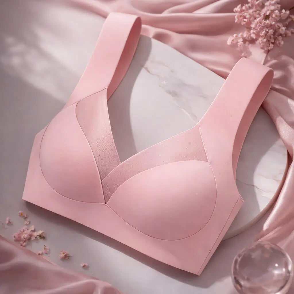 Wireless Comfort Lift Bra for Women – Seamless Push-Up Design with Gentle Support for All-Day Wear | Thomler
