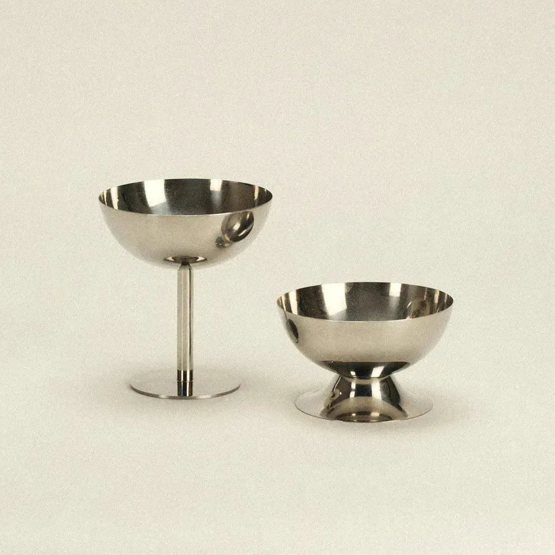 Serving Dish Stainless Steel 11.0 cm Silver Table Presentation Appetiser Dessert Jewellery Tray Decorative Home Accent | Thomler