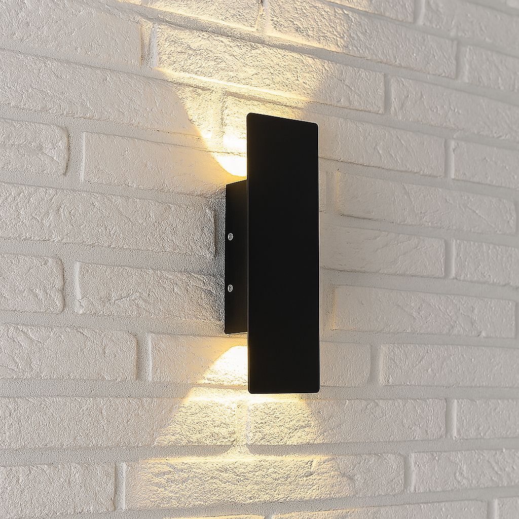 Outdoor LED Wall Sconce Aluminum Waterproof Fixture for Garden Patio Entryway Exterior House Lighting 6W 18W 24W | Thomler