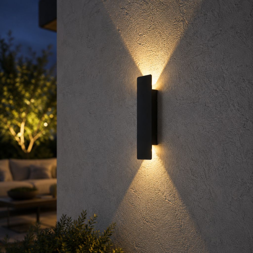 Outdoor LED Wall Sconce Aluminum Waterproof Fixture for Garden Patio Entryway Exterior House Lighting 6W 18W 24W | Thomler
