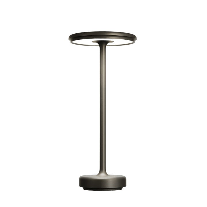 Table Lamp Wireless Rechargeable Touch Dimmable Modern Bedroom Restaurant Cordless Ambient Lighting | Thomler
