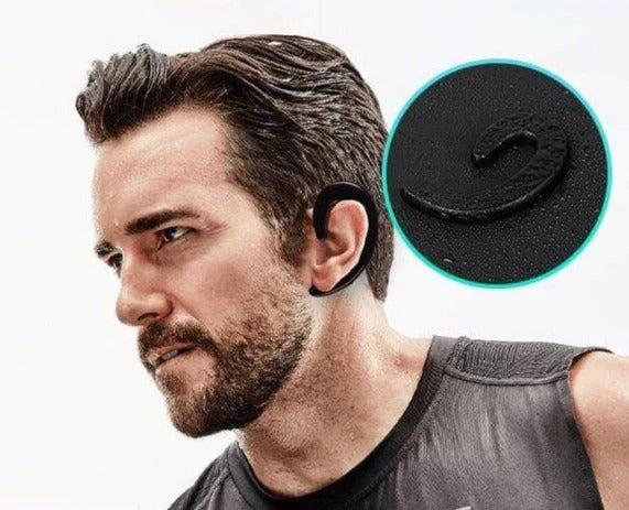 Bone Conduction Headphones with Open-Ear Hook Design for Running & Cycling | Thomler