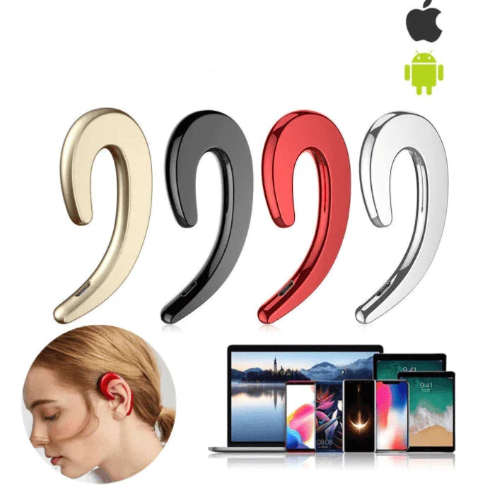 Bone Conduction Headphones with Open-Ear Hook Design for Running & Cycling | Thomler