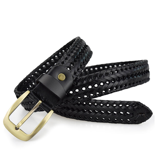 Woven Genuine Cowhide Accessory – Water-Resistant, Scratch-Proof Everyday Wear for Men & Women | Thomler