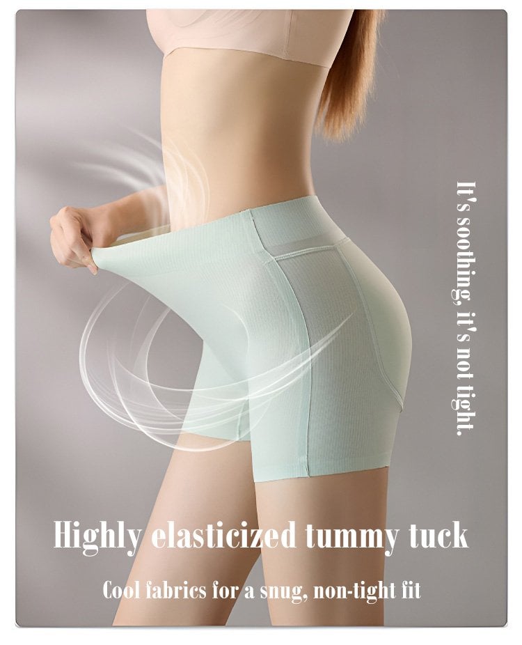 High-Waist Padded Butt-Lifting Shapewear Shorts for Women – Seamless Body Shaper with Removable Pads for Everyday Confidence & Special Occas | Thomler