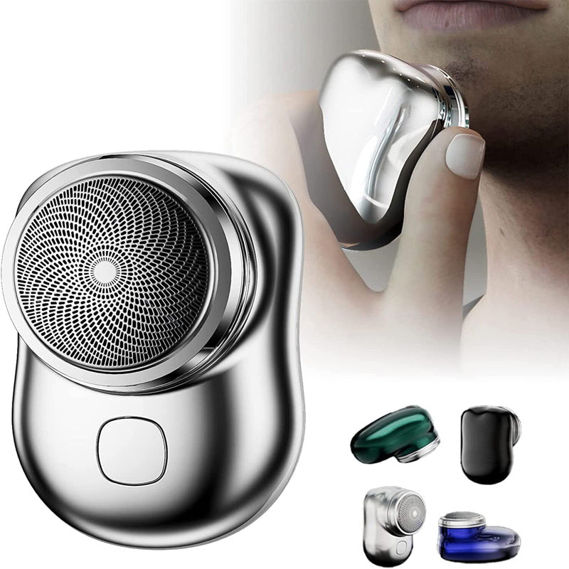 Compact USB Rechargeable Travel Shaver for Men with Cordless Design & Portable Carry Case for Business Trips & Gym | Thomler