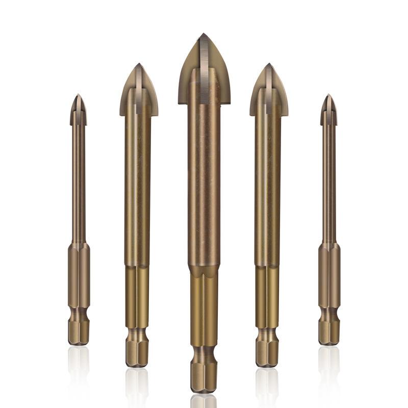 Carbide Drill Bit Set for Tile, Glass & Marble – Precision Drilling Without Water | Thomler