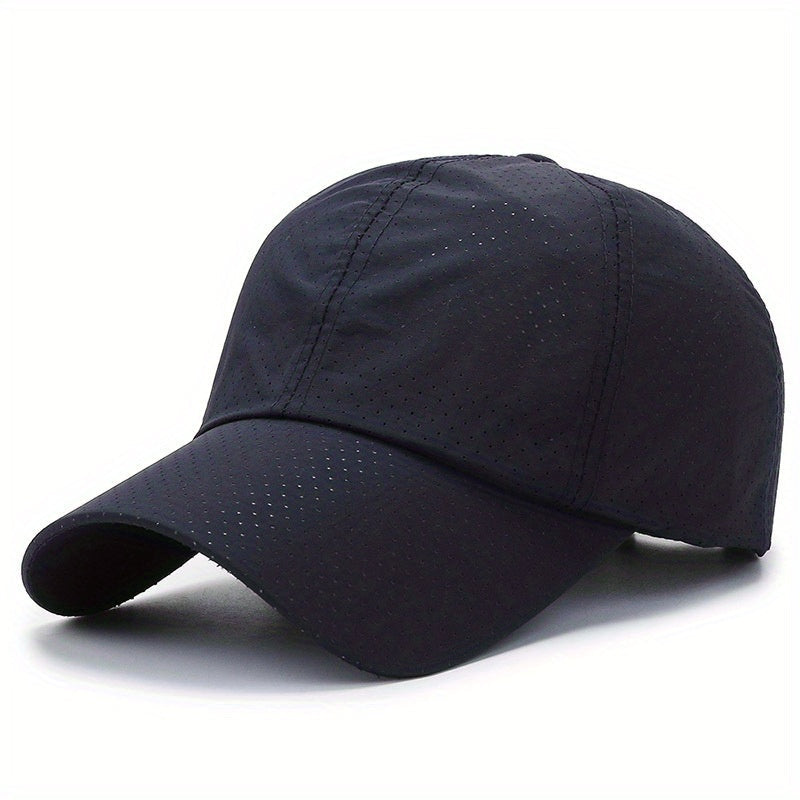 Breathable Mesh Baseball Cap with UV Protection for Outdoor Sports, Hiking, Running & Cycling | Lightweight Fast-Drying Summer Hat for | Thomler