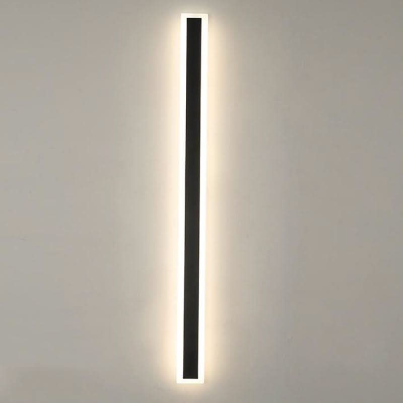 LED Outdoor Wall Light Modern Minimalist for Garden Patio Balcony Waterproof Black Metal Sconce with Motion Sensor & Dimmable | Thomler
