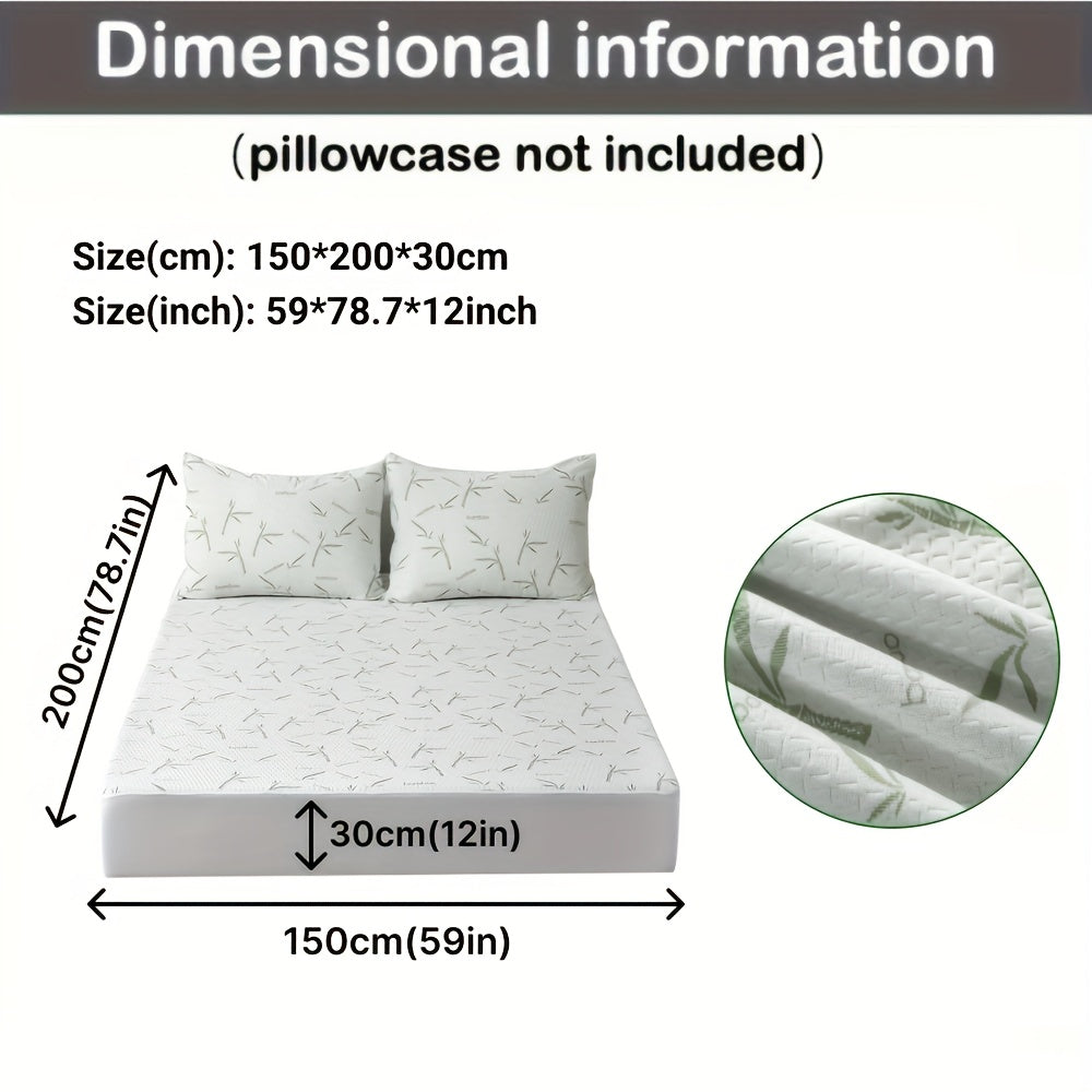 Cooling Bamboo Mattress Pad with 3D Air Layer – Breathable Pressure-Relief Topper for Better Sleep | Thomler