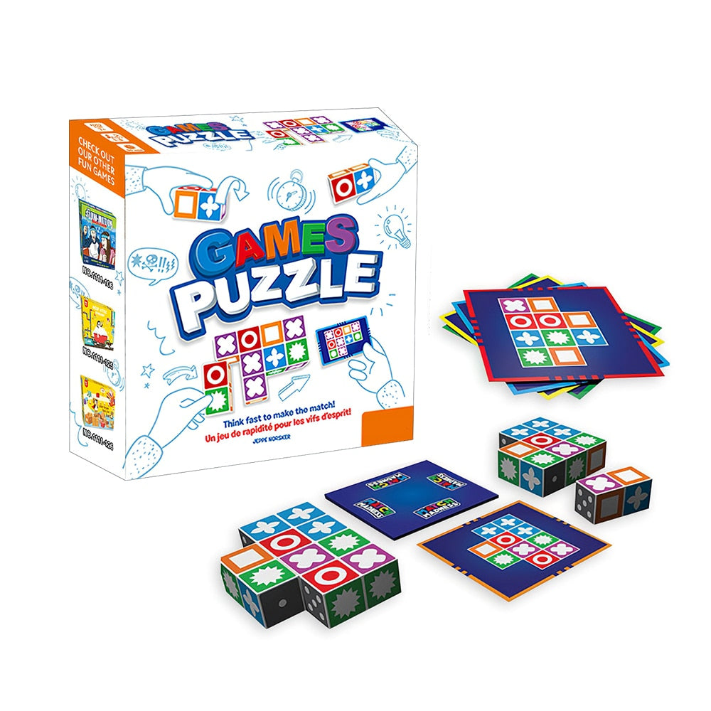 MusterPuzzleSpiel - Lassen Sie Ihre Kinder spielerisch lernen und wachsen! | 50% RABATT