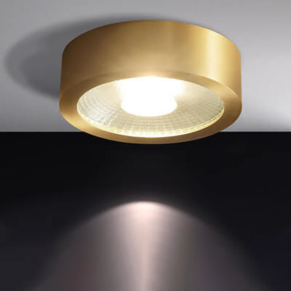 Slim-Profile Circular LED Ceiling Light – Brushed Copper Finish for Entryways, Bedrooms & Living Rooms | Thomler