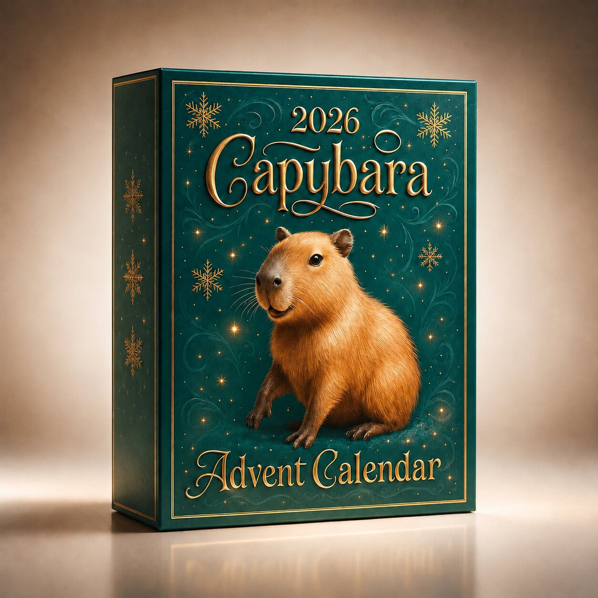 Capybara Christmas Countdown Calendar – 24 Surprises for Kids & Fans | Thomler