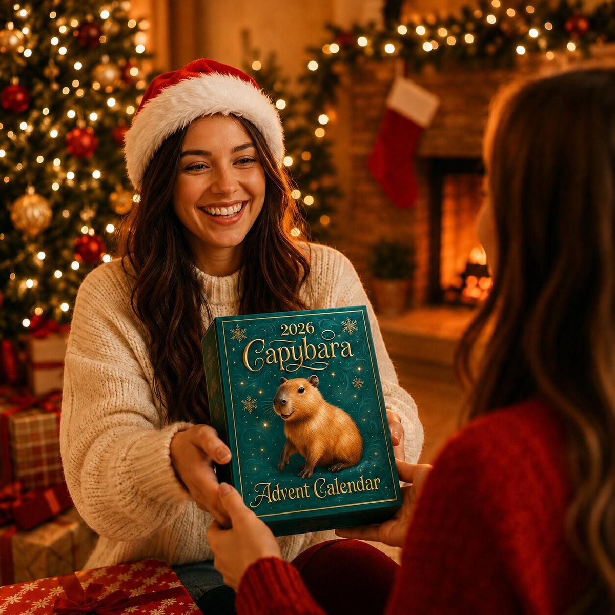Capybara Christmas Countdown Calendar – 24 Surprises for Kids & Fans | Thomler