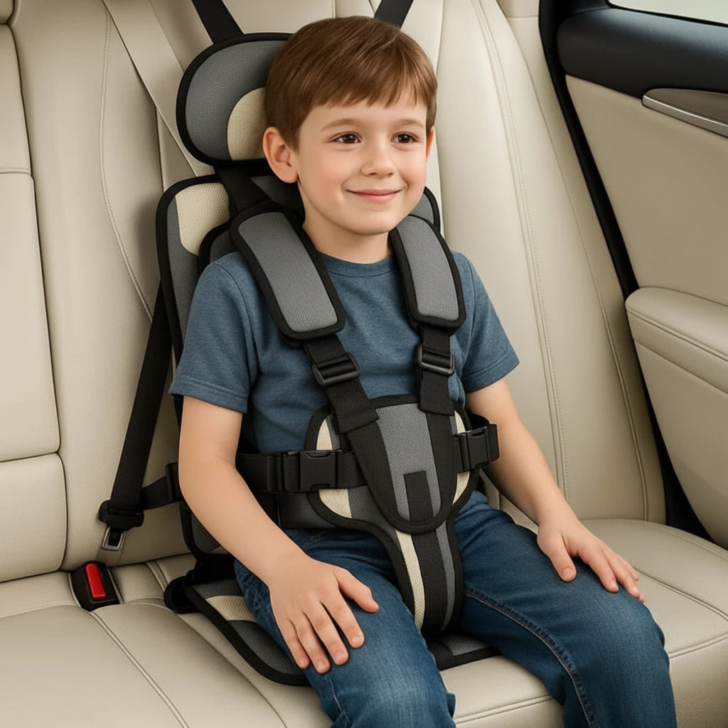 Kids 5-Point Restraint Vest for Cars Rental Taxi Uber Restaurant Chair Travel | Thomler