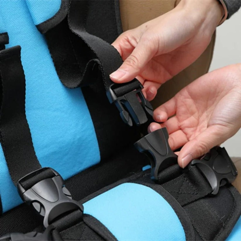 Kids 5-Point Restraint Vest for Cars Rental Taxi Uber Restaurant Chair Travel | Thomler