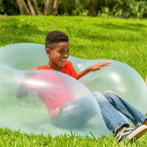 Play Ball TPR 120.0 cm 47.2" Indoor Outdoor Family Garden Water Filled Inflatable Bubble Toy For Active Play | Thomler
