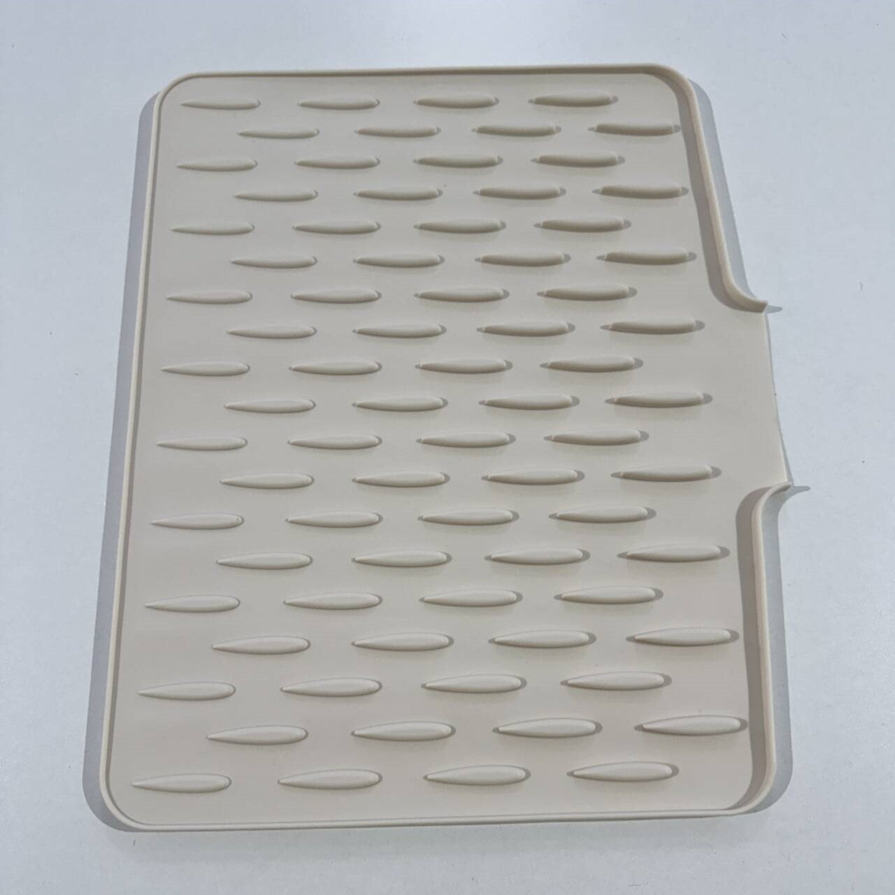 Drying Mat Silicone 40.0 cm Kitchen Countertop Heat Resistant Dish Drainer Non Slip Quick Drying Protector | Thomler