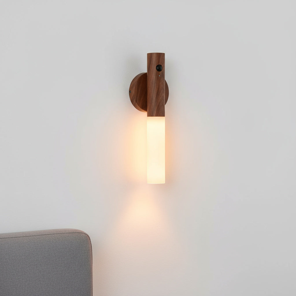 Motion Sensor Wall Light with Rechargeable Battery & Detachable Flashlight Mode for Hallways Bedrooms Stairs Cordless Wireless LED Sconce Ma | Thomler